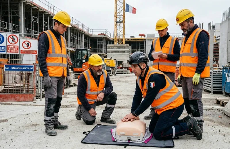 Formateur SST en démonstration à Thionville